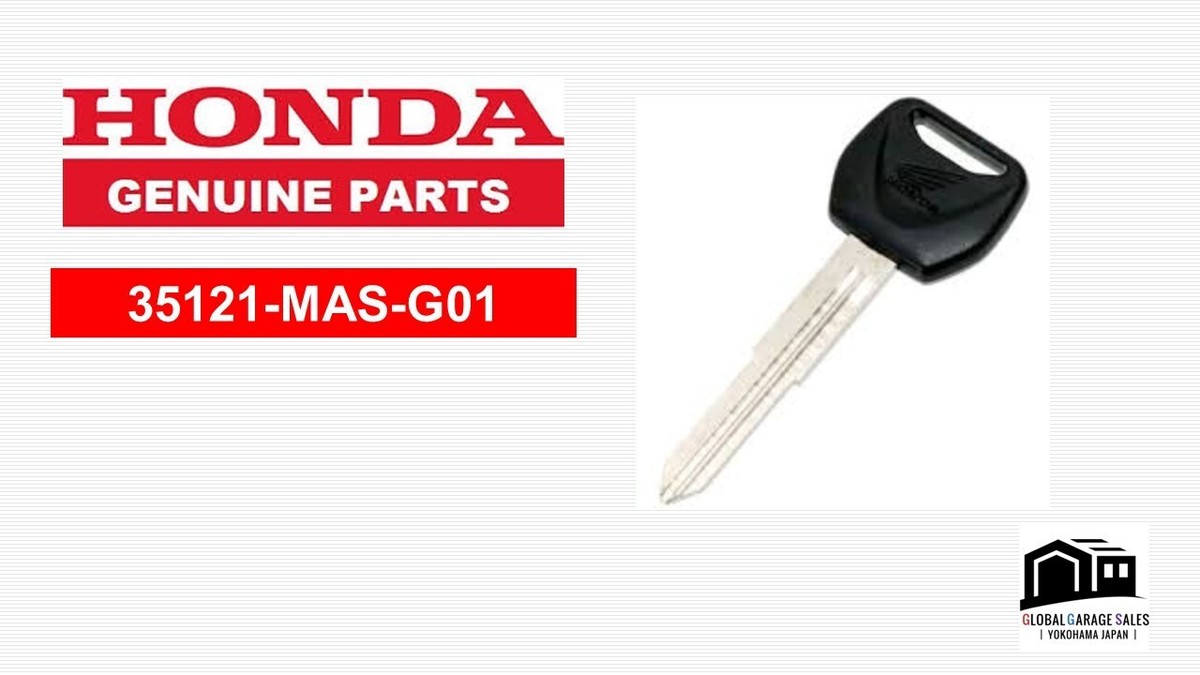 OEM Honda Blank Key 35121-MAS-G01 CBR900RR CBR1100XX CBR1000RR - Foto 7