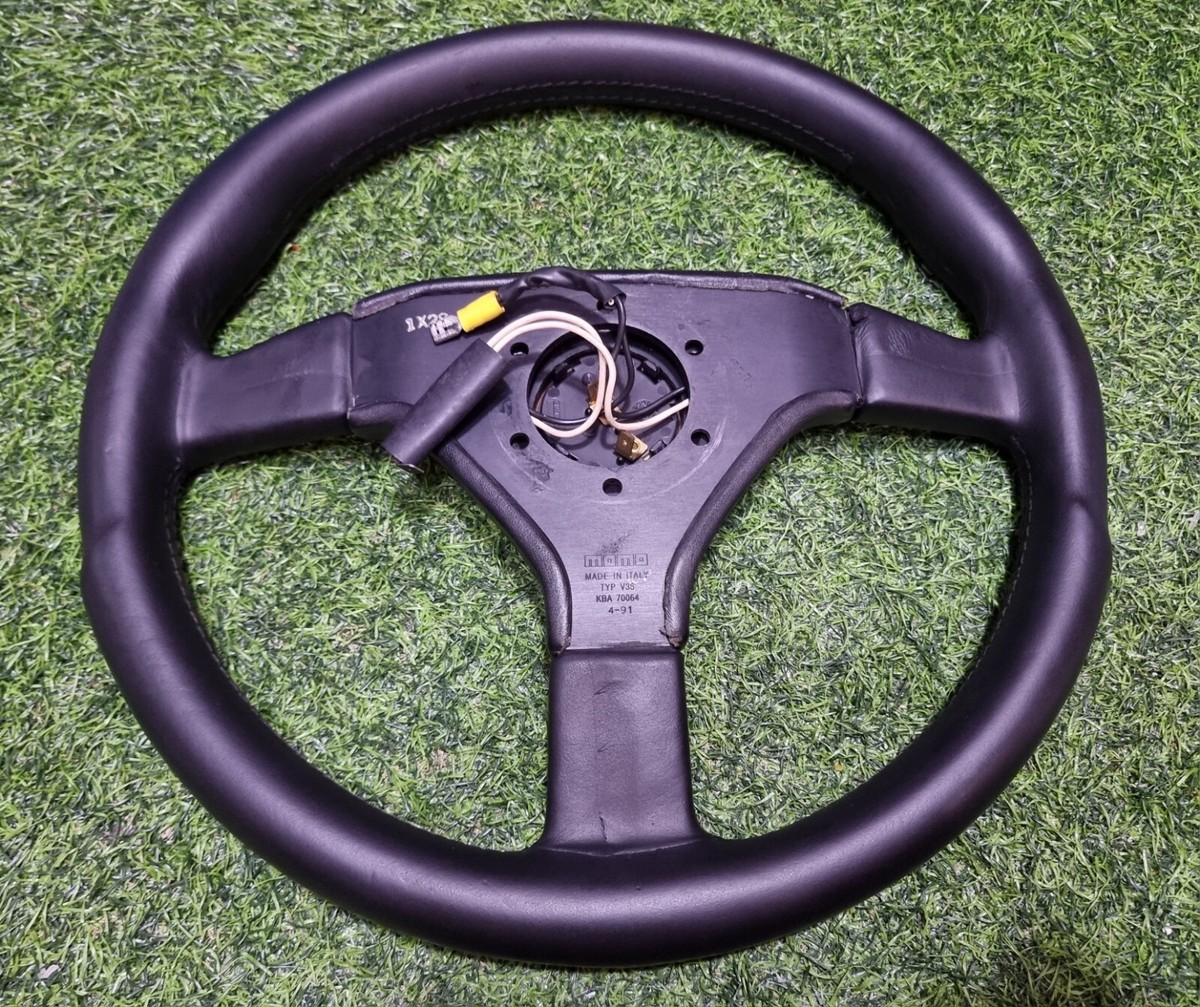 Honda Access MOMO Ghibli Leather Steering Wheel Beat PP1 EG