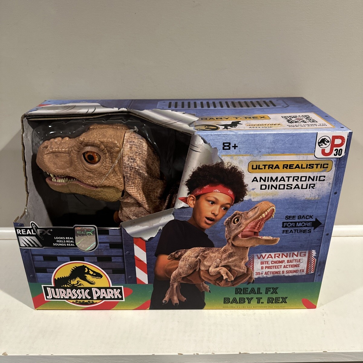 Jurassic World REALFX Baby T Rex Hyper-Realistic Dinosaur