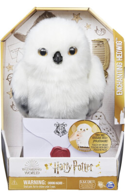 HARRY POTTER HEDWIGE ENCHANTED WIZARDING WORLD Interactive Plush 30CM New