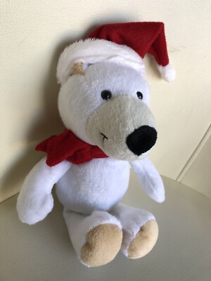 Kinder chocolate Christmas polar bear Soft Toy 10