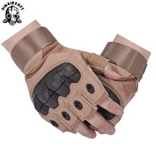 Taktische Halbfinger Handschuhe Armee Milit&auml;r Kampf Airsoft Paintball Jagd Ausr&uuml;stung