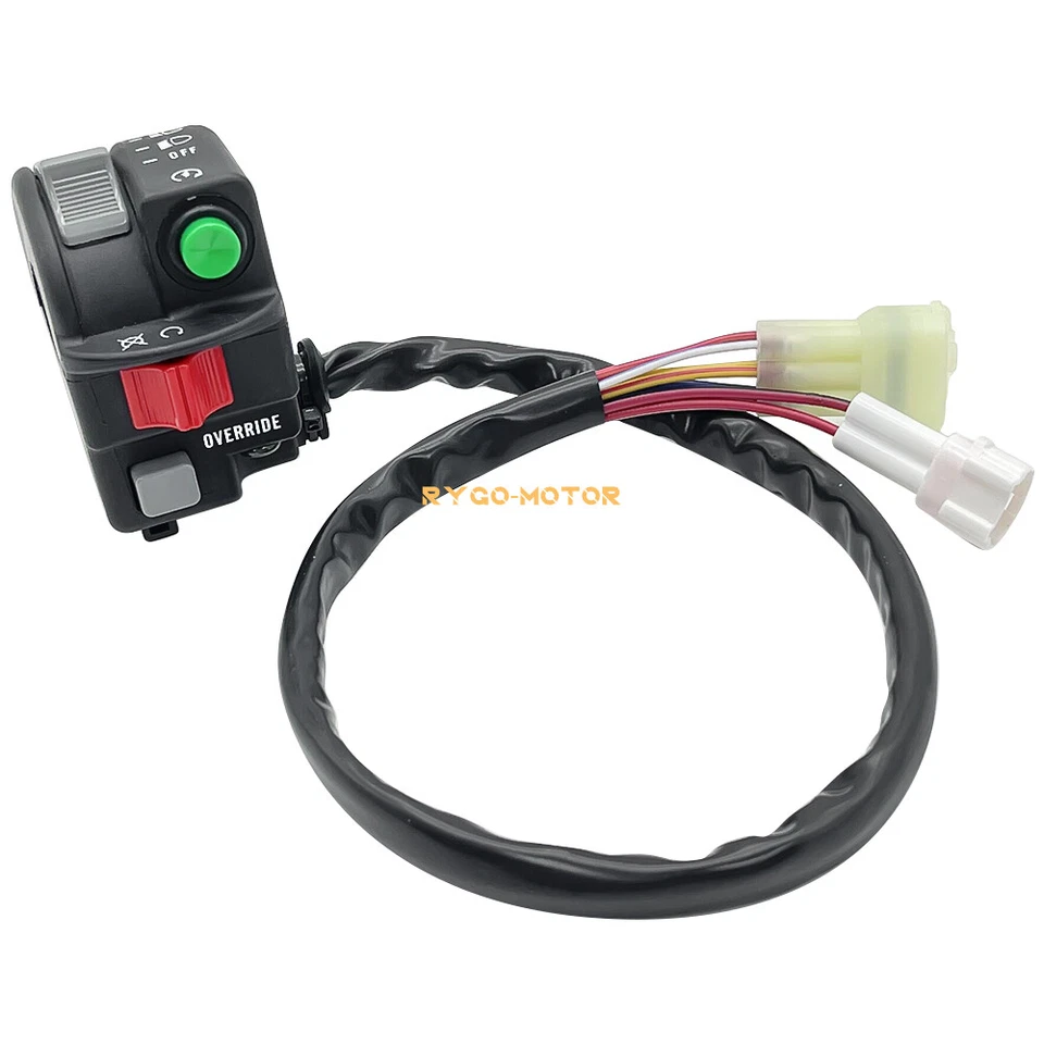 Interruptor de manillar arranque kill stop faro para Yamaha Grizzly 700 YFM700 2007-08 Foto 3 de 4
