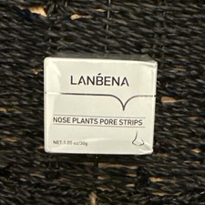 Lanbena Nose Plants Pore Black Head Strips 1.05 oz Exp 8/24/2026 a