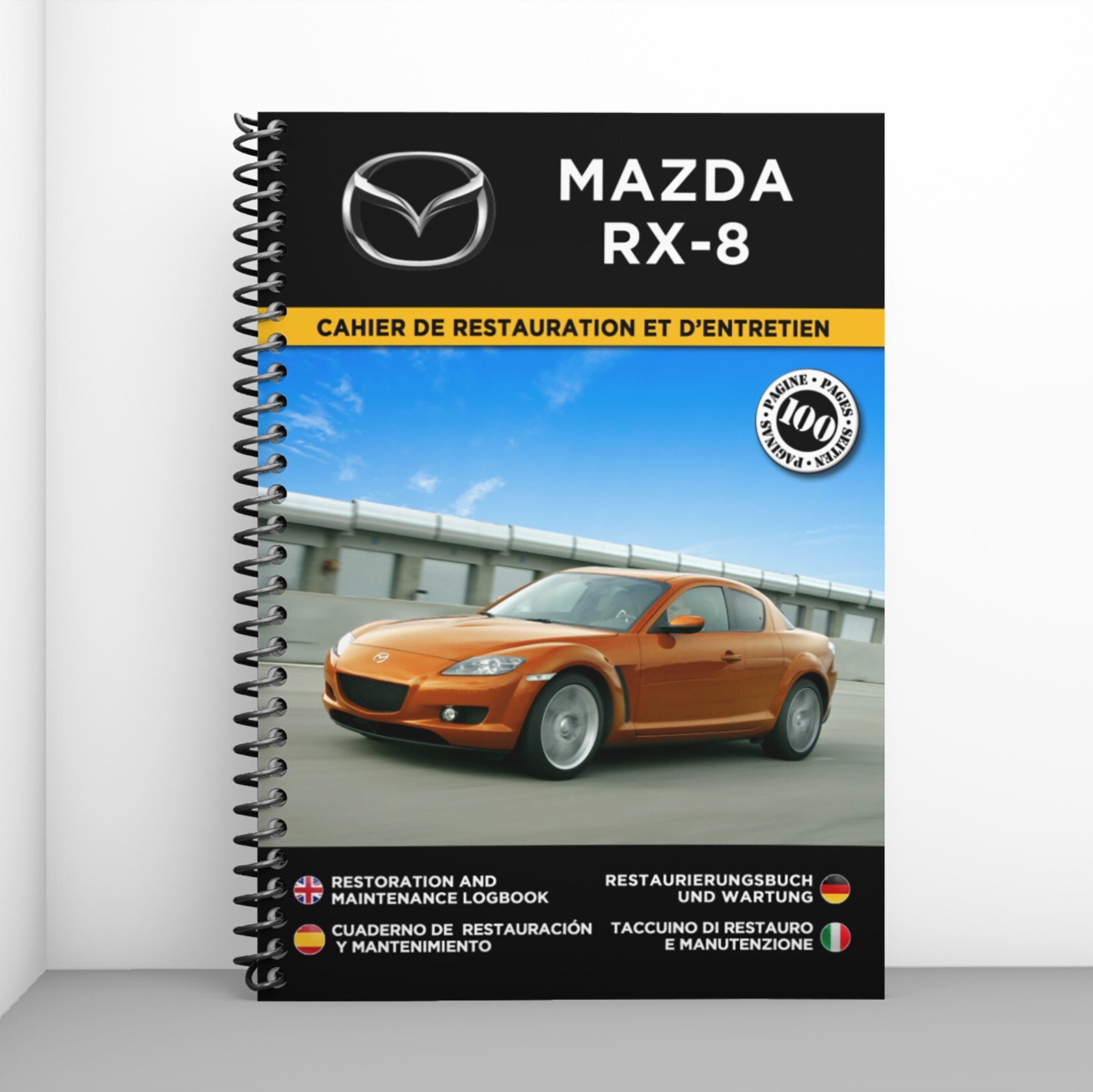 Carnet entretien Mazda RX-8 pour resoudre le suivi des compressions