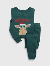 NWT Baby Gap Star Wars Grogu Yoda Christmas Holiday Pajamas PJs 4 Years