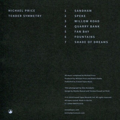 MICHAEL PRICE TENDER SYMMETRY NEW CD