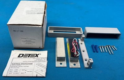 Detex MS-2049S Surface Mounted Emergency Exit Alarm Magnetic Switch Kit