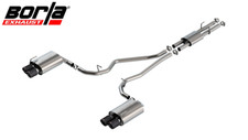Borla Cat-back Exhaust Kit W 4 Carbon Fiber Tips For 20-25 Ford Explorer 3.0l
