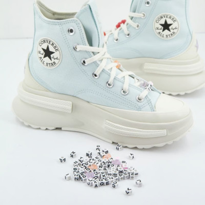 Converse Run Star Motion High Top Sneakers Light Blue Men's 8.5 Women's 10 EU 42