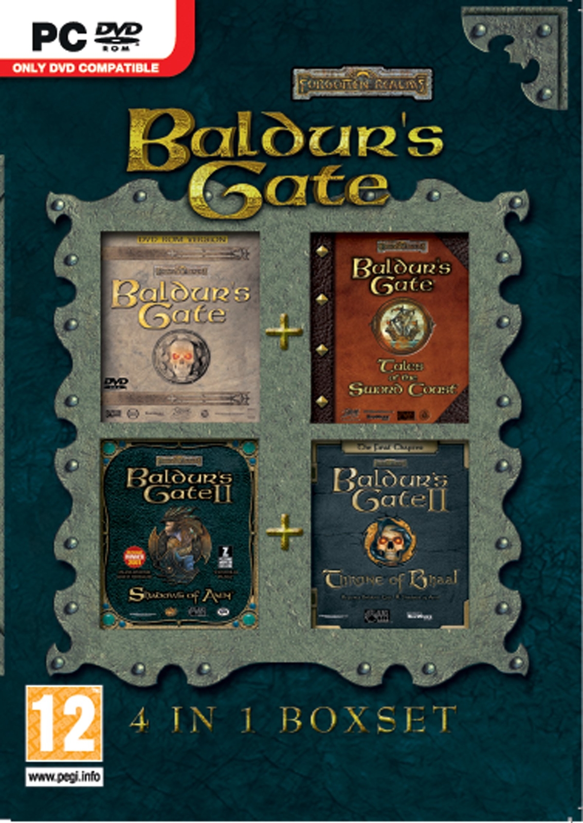Baldur's Gate: 4 in 1 Box Set (PC DVD) (PC)
