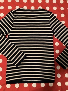 comme des garcons striped sweater