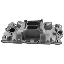 For 1962-95 Small Block Chevy Intake Manifold 305 327 350 400 Dual Plane Sb Sbc