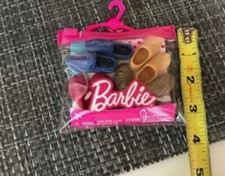 Ken Barbie Doll Shoes Pack of 4 Pairs Mattel New Factory Sealed