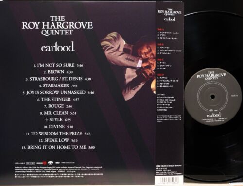 ROY HARGROVE "EARFOOD" UNIVERSAL Japan 2LP Vinyl OBI 180g AUDIOPHILE M/M - Bild 2 von 9