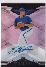 2021 Panini Chronicles Nate Pearson #9 Titanium Autographs Toronto Blue Jays