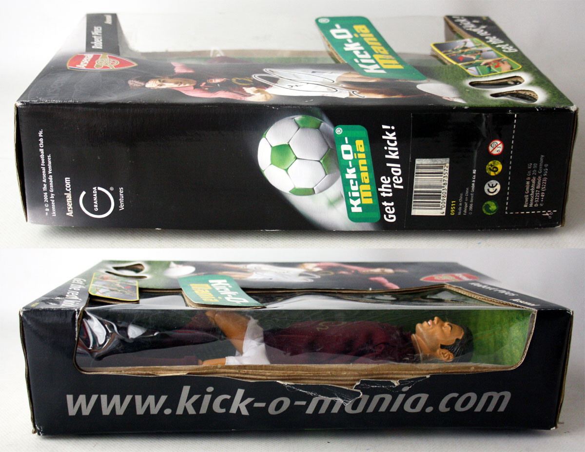 RARE 2005 KICK O MANIA ROBERT PIRES ARSENAL 12