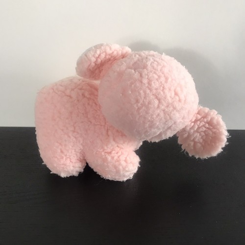 VINTAGE APPLAUSE PINK FLEECE LITTLE LAMB PLUSH STUFFED ANIMAL CIRCA 1985 - Picture 3 of 7