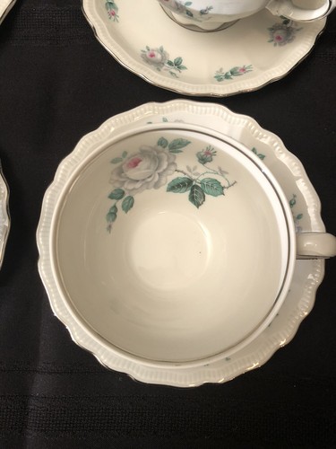 PMR Bavaria, Jaeger & Co Tasse und Untertasse Porzellan Set - Pasadena, Platin Krone - Bild 2 von 12