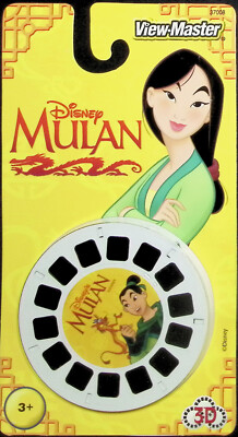 Disney's Mulan 3d View-Master 3 Reel Packet SEALED