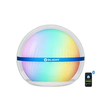 Olight Sphere Ambient Light with App Control Bluetooth 75 Lumens White&RGB LEDs