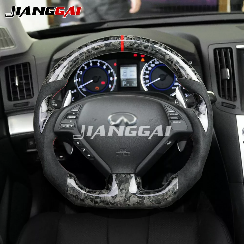 Infiniti g37 carbon fiber steering wheel online