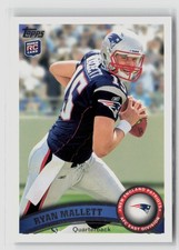 Ryan Mallett #438 2011 Topps Rookie Rc Patriots