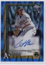 2025 Topps Chrome Rookie Blue RayWave Refractor 145/150 Grant Holman Auto 4jk