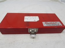 Vintage Nos Blackhawk 12 Drive 9 Piece Deep Sae Socket Set 12 Point