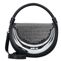 Replay Handtasche Leder 21Cm #RPL-FW3003.009.A0458C (Black)