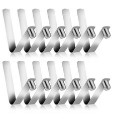 Tent Pole Clips 12 PCS 9mm Push Button Stainless Steel Kayak Spring Snap