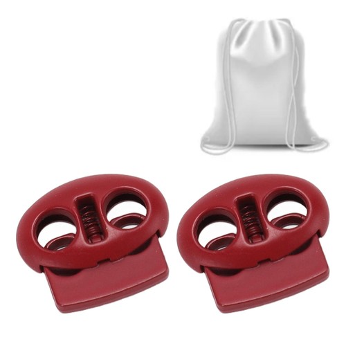 30Pcs Federkordelverschluss Federknebelverschluss Stopper Verschluss Für - Bild 19 von 22