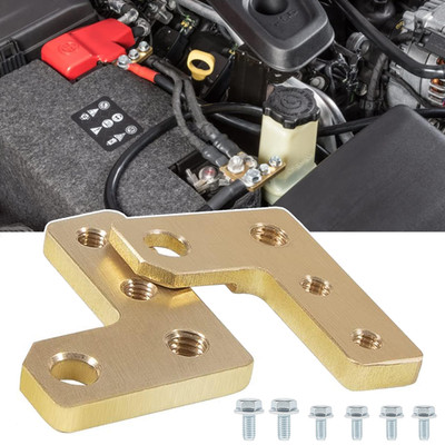 Extreme Duty Battery Terminals &Brass Hardware For Jeep Wrangler JL Gladiator JT