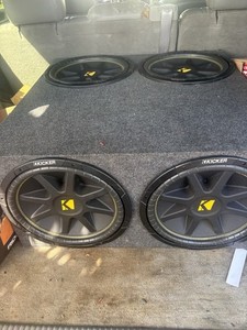 KICKER 15インチ COMPETITION ウーファー 2個セット KICKER 15インチ COMPETITION ウーファー 2個セット KICKER 15インチ