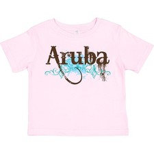 Inktastic Aruba Toddler T-Shirt Travel Country Countries Vacation Child Kid