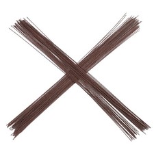 100 Pcs Flower Stem for Wedding Floristry Wire Stems Floral Supply DIY