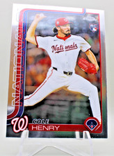 2025 Topps Chrome Update Series - Cole Henry #USC72 (RC)