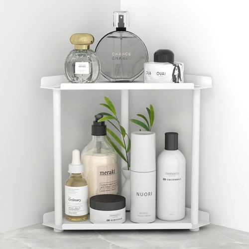 Corner Bathroom Counter Organizer, Bathroom Organizer Countertop,Countertop S...
