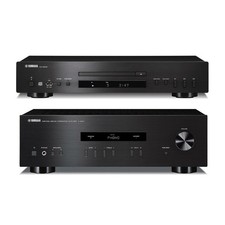 Yamaha A-S201 nero + CD-S303 nero + cavo bundle hifi NUOVI GARANZIA ITALIA