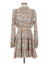 Nasty Gal Inc. Women Orange Casual Dress 2