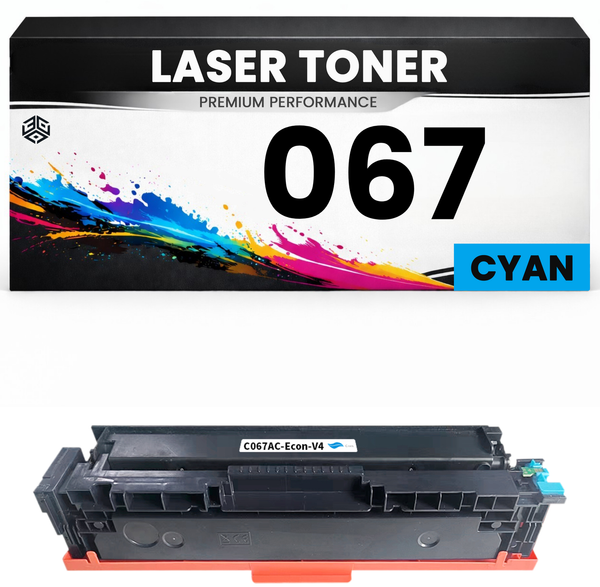 Toner Cartridge 067 Cyan FüR Canon Kompatibel Premium Alternative Imageclass Lbp-image