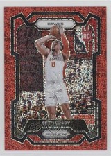 2023-24 Panini Prizm Red Sparkle Prizm Seth Lundy #138 17hw