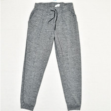 Under Armour Women's Jogger Skinny Sweatpants Drawstring Polyester Gray Size M