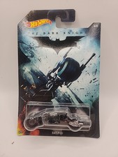 2015 HOT WHEELS BAT-POD, BLACK, #4/6 THE DARK KNIGHT BATMAN MOVIE RIDE
