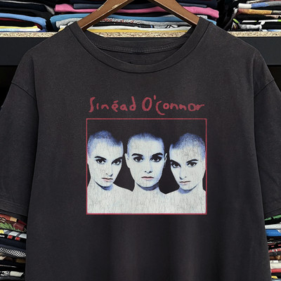 90s Sinead O Connor Aged T-Shirt Black XL