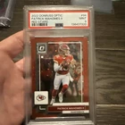 2022 Donruss Optic Patrick Mahomes II Red Stars #94 PSA 9