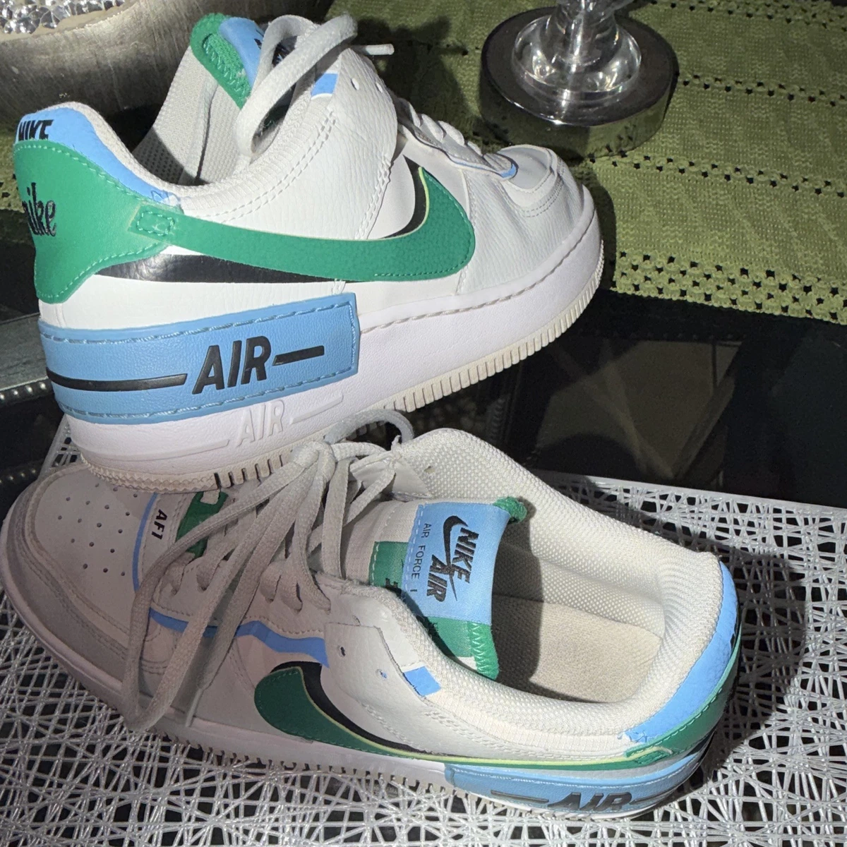 Nike Air Force 1 Low Blue W for sale | eBay