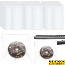 Frosted Cookie Bags Heat Seal Matte Snack Packaging Parties & Gifts New