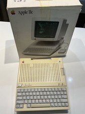 1986 Working Apple IIc 2c Model A2S4100 Computer In Original Box