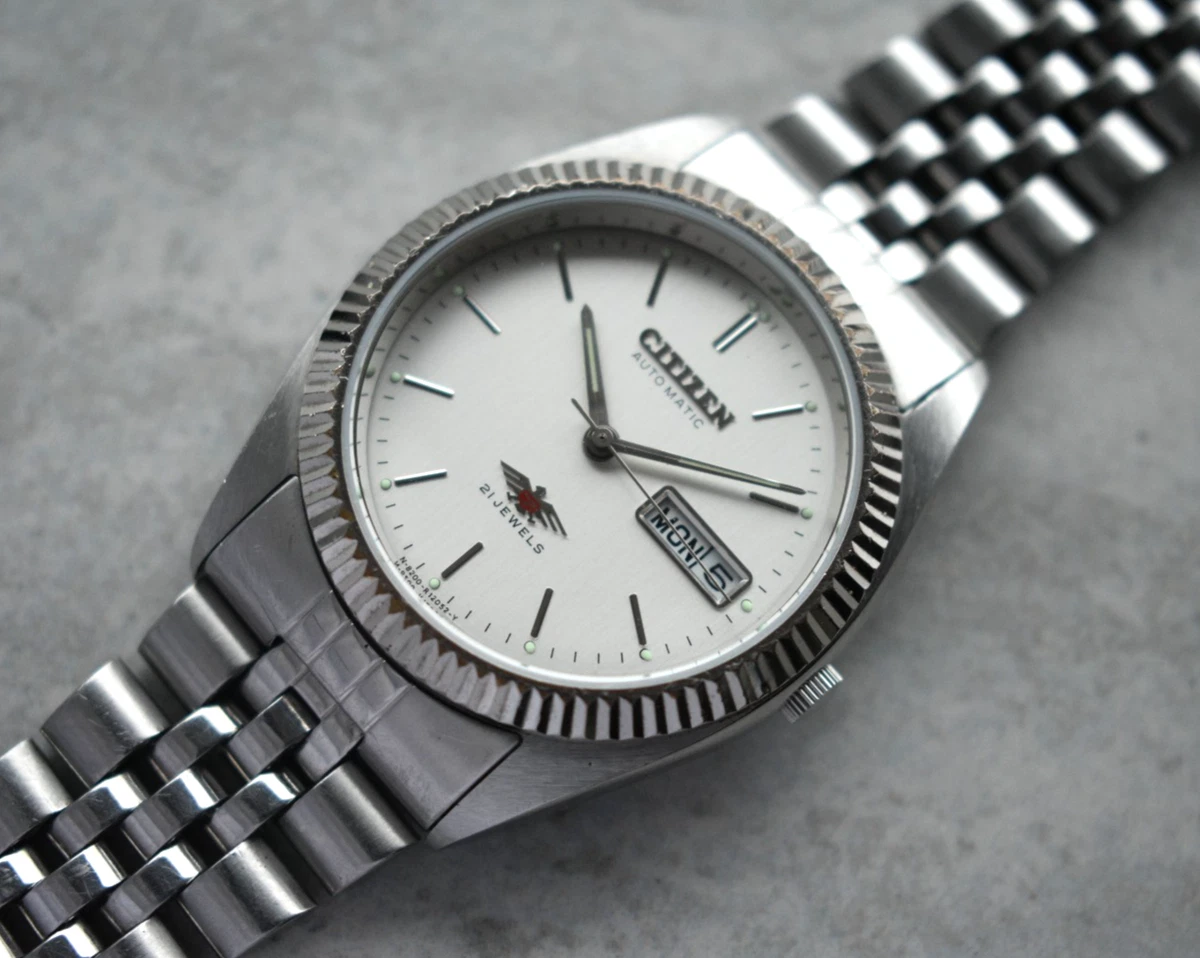 シチズン　Citizen eagle 7 自動巻き 腕時計　裏スケ　ジュビリー Citizen Eagle 7 Wristwatches | eBay